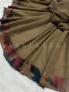 Multi Flowery Patti Chiffon - Chaddar