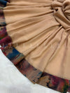 Multi Flowery Patti Chiffon - Chaddar