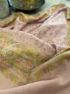 Pastels Intricate Needle Jaal - Shawl