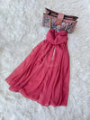 Star Plain Georgette Stole