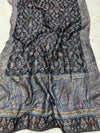 Diagnol Theme Silk Kaani - Shawl