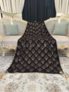 Dice Pattern Stone Jaal Velvet Shawl