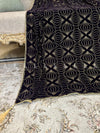 Elegant Heavy Stone Jaal Velvet Shawl