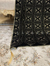 Elegant Heavy Stone Jaal Velvet Shawl