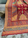 Paisley Raw Silk Kaani - Shawl