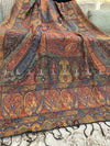 Intricate Paisley Silk Kaani - Shawl