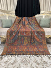 Intricate Paisley Silk Kaani - Shawl