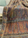 Intricate Paisley Silk Kaani - Shawl