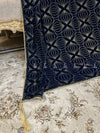 Elegant Heavy Stone Jaal Velvet Shawl