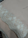 Ivory Lace Chiffon - Shawl